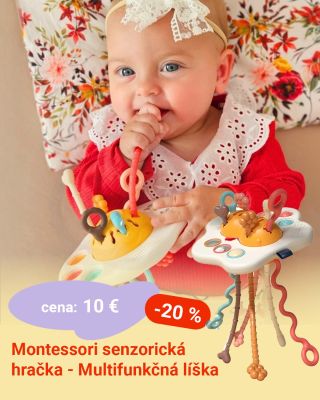 🛸✨ Montessori senzorická hračka – Multifunkčné UFO Prečo si ju vybrať? Táto hračka ponúka viacúrovňovú zábavu – ťahacie...